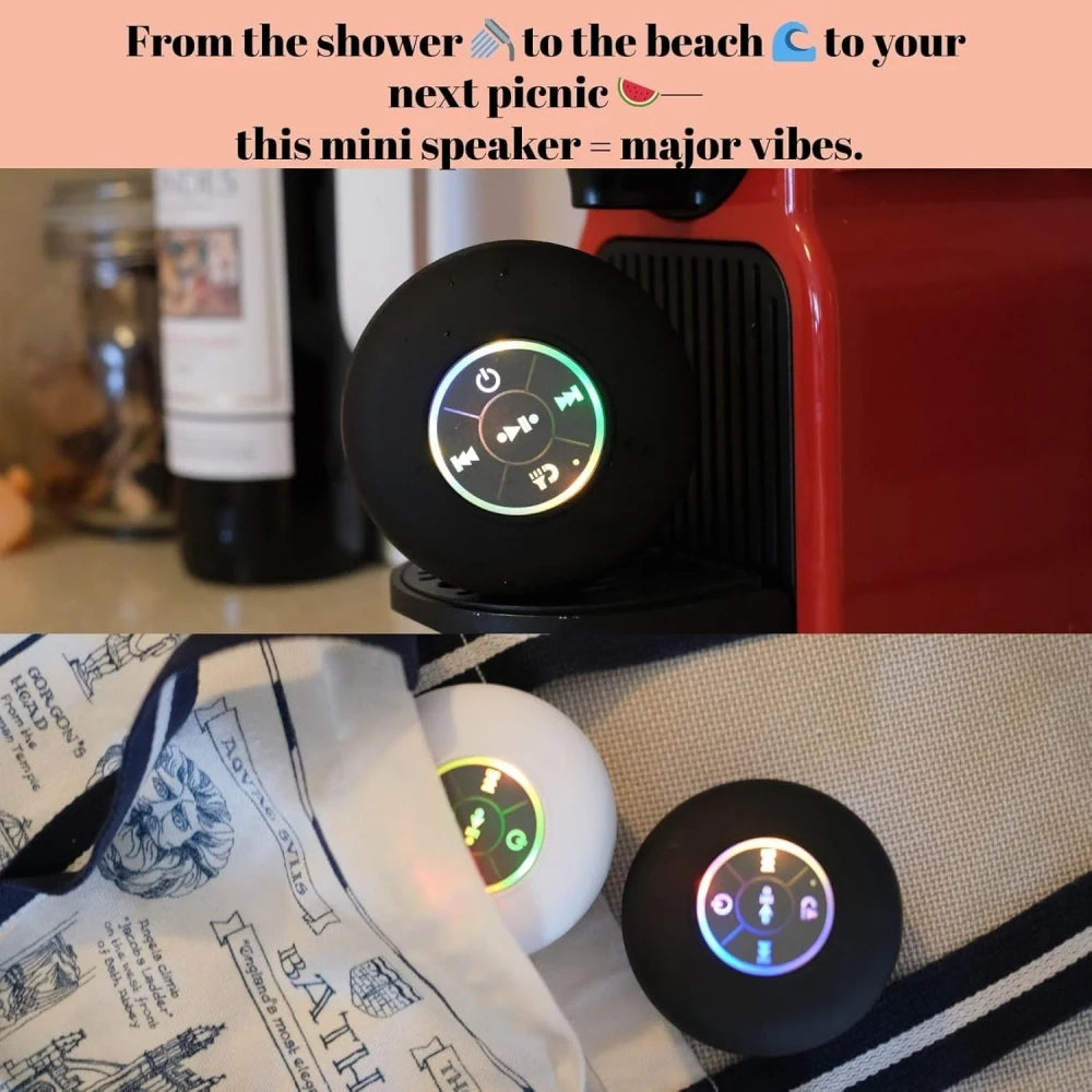Waterproof Bluetooth Shower Speaker