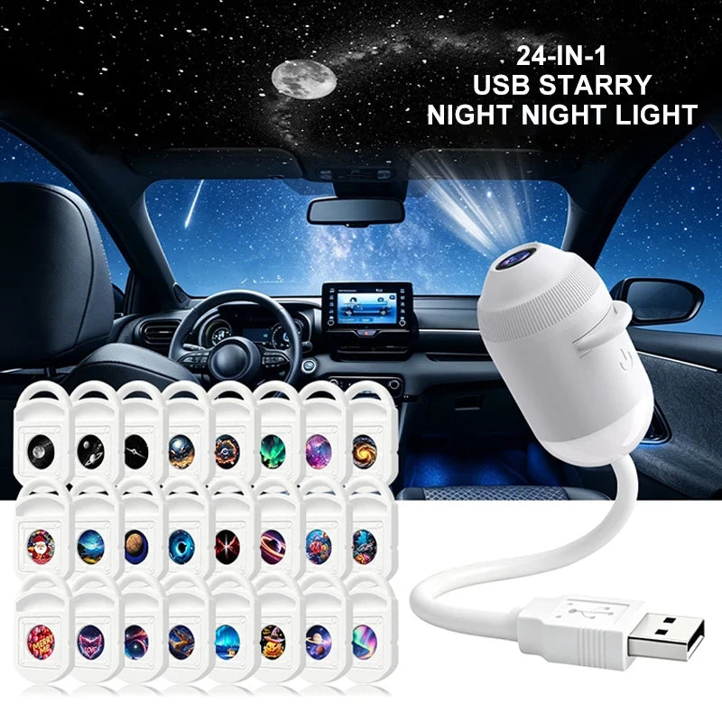 USB Starry Sky Projector Lamp
