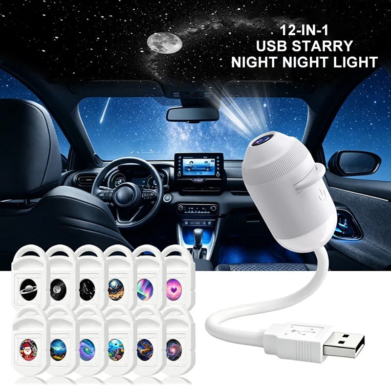 USB Starry Sky Projector Lamp