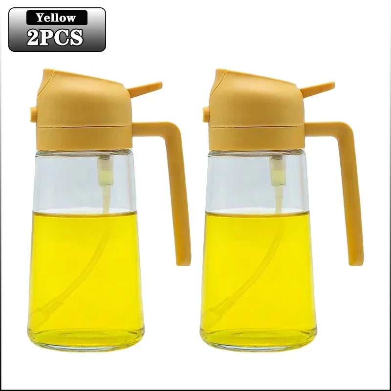 Kitchen Oil Dispenser and Sprayer