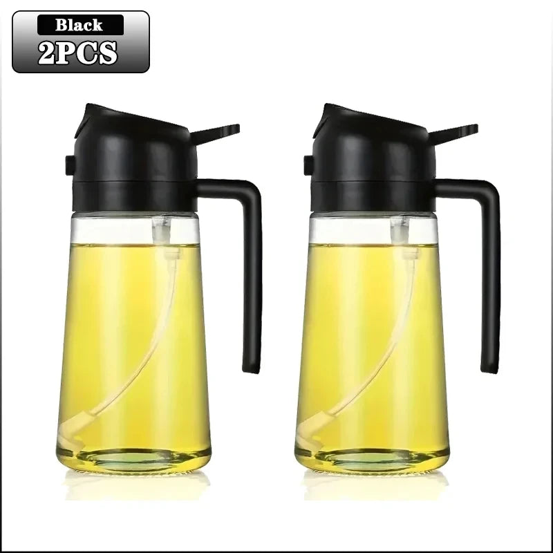 Kitchen Oil Dispenser and Sprayer