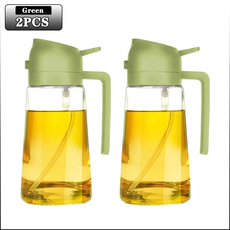 Kitchen Oil Dispenser and Sprayer
