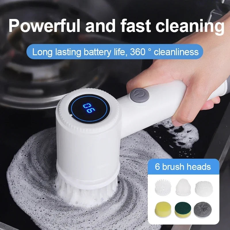 Electric Spin Scrubber