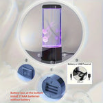 Jellyfish Lava Night Light