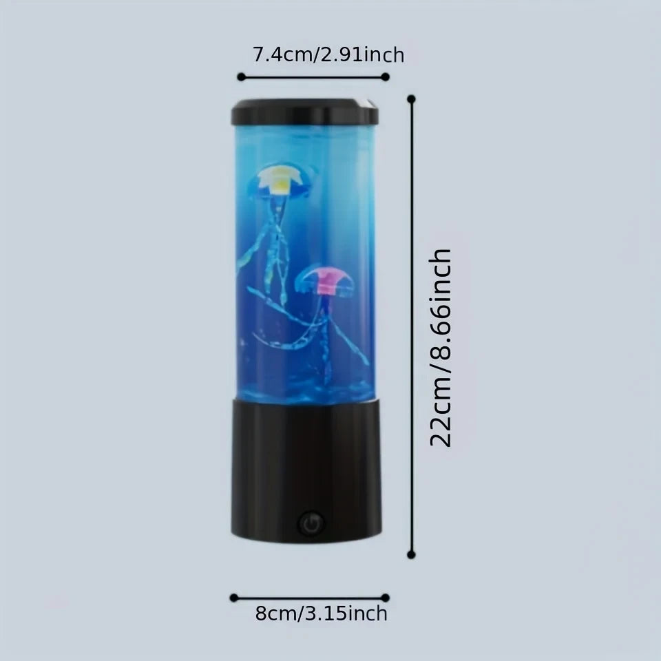 Jellyfish Lava Night Light