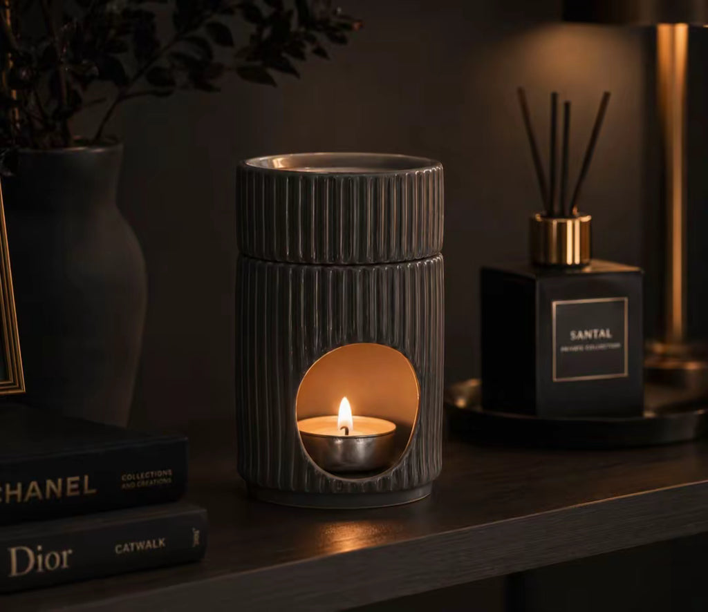 Black Coffee Table With A Oil/Wax Burner Bundle