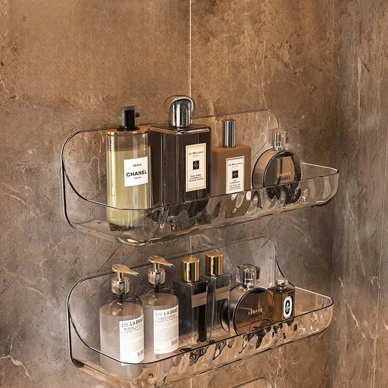 Sleek Wall-Mounted Bathroom Shelf