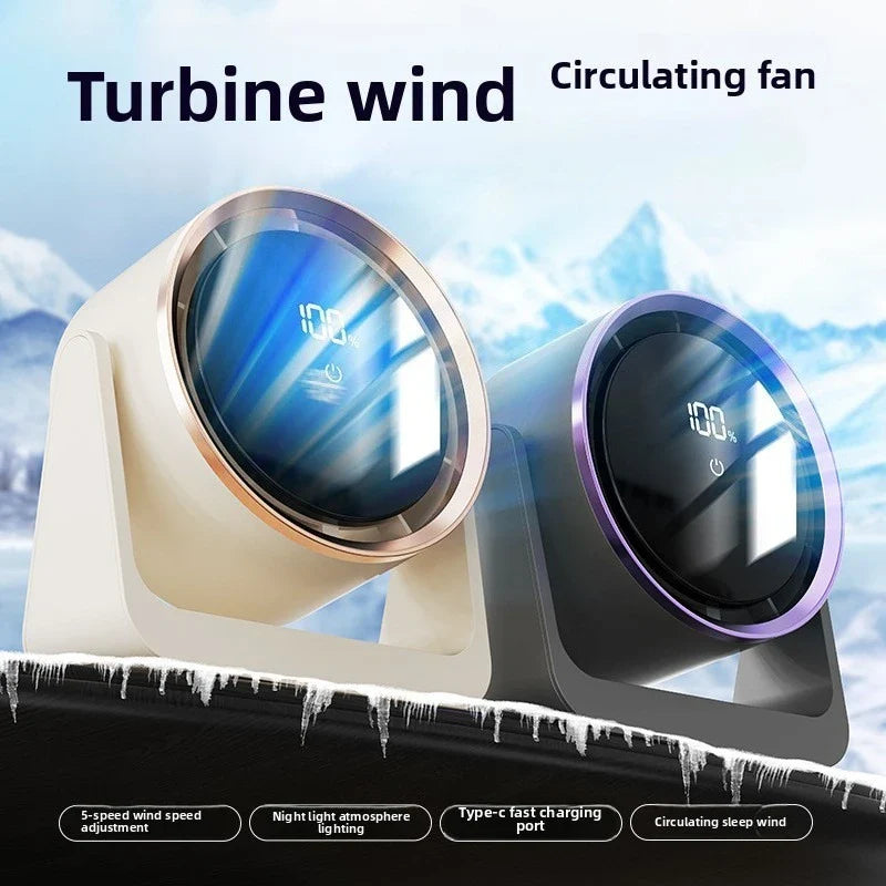Touch Screen Mini Desktop Fan