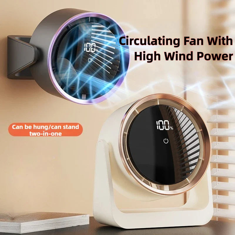 Touch Screen Mini Desktop Fan