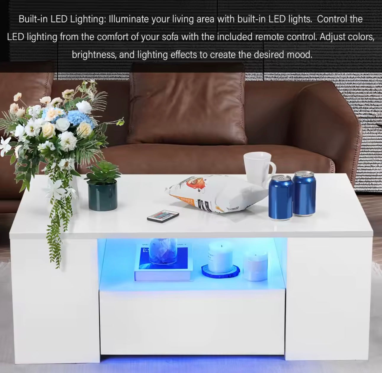 Luxury LED Coffee Table