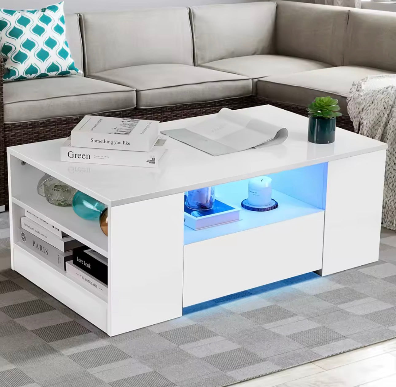 Luxury LED Coffee Table