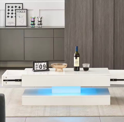 Elegant LED Coffee Table