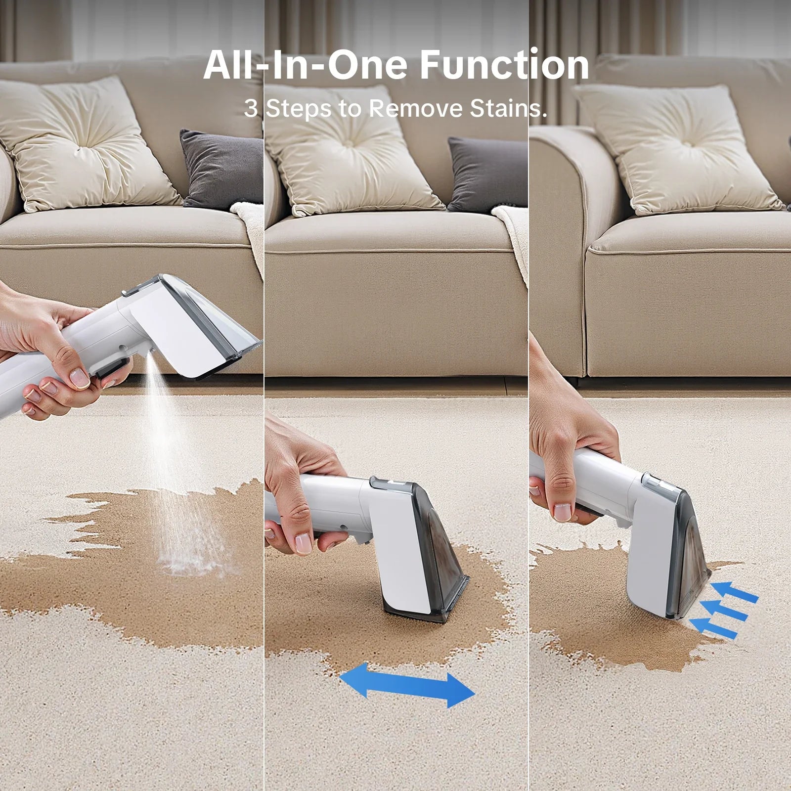 Lubluelu V8 Carpet Cleaner