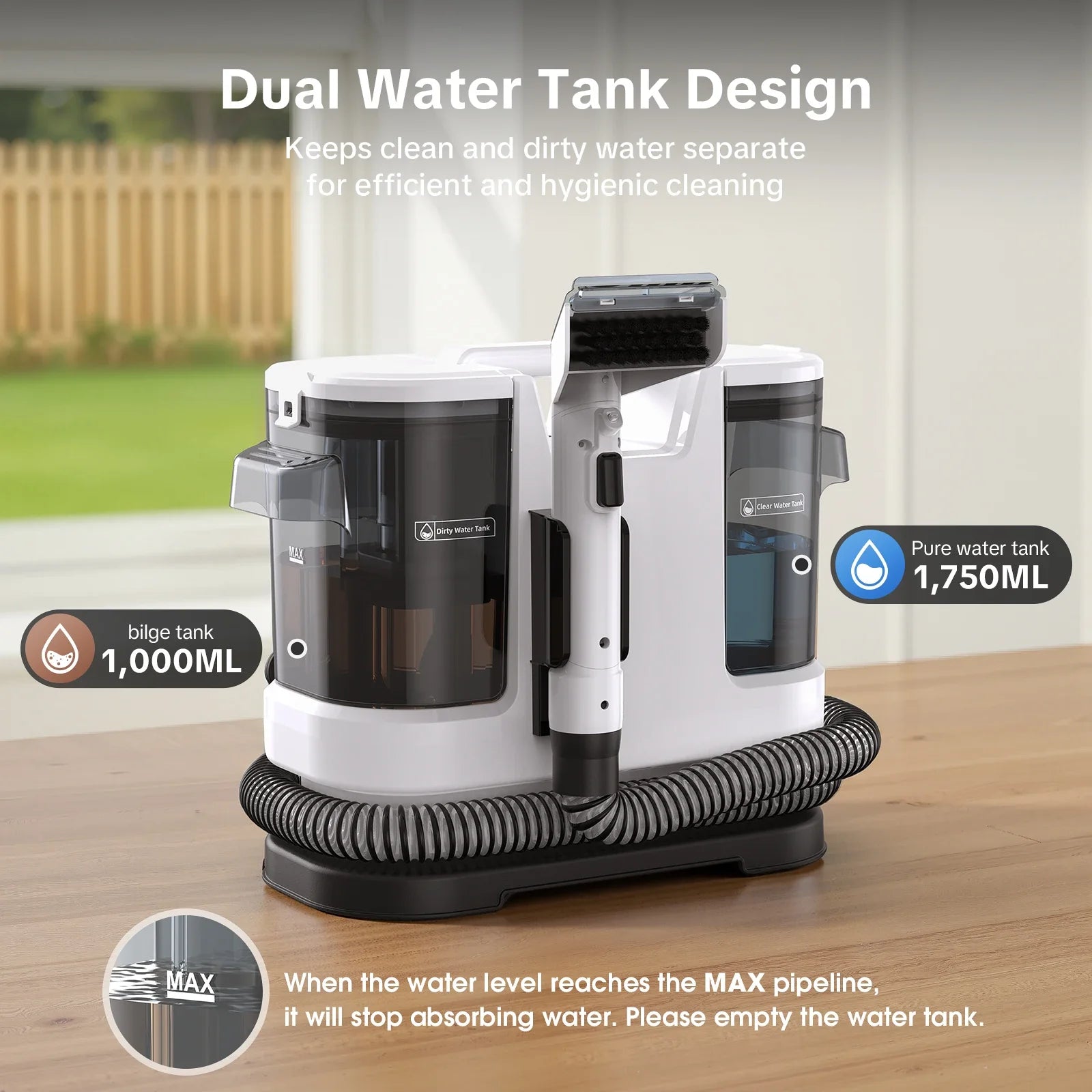 Lubluelu V8 Carpet Cleaner