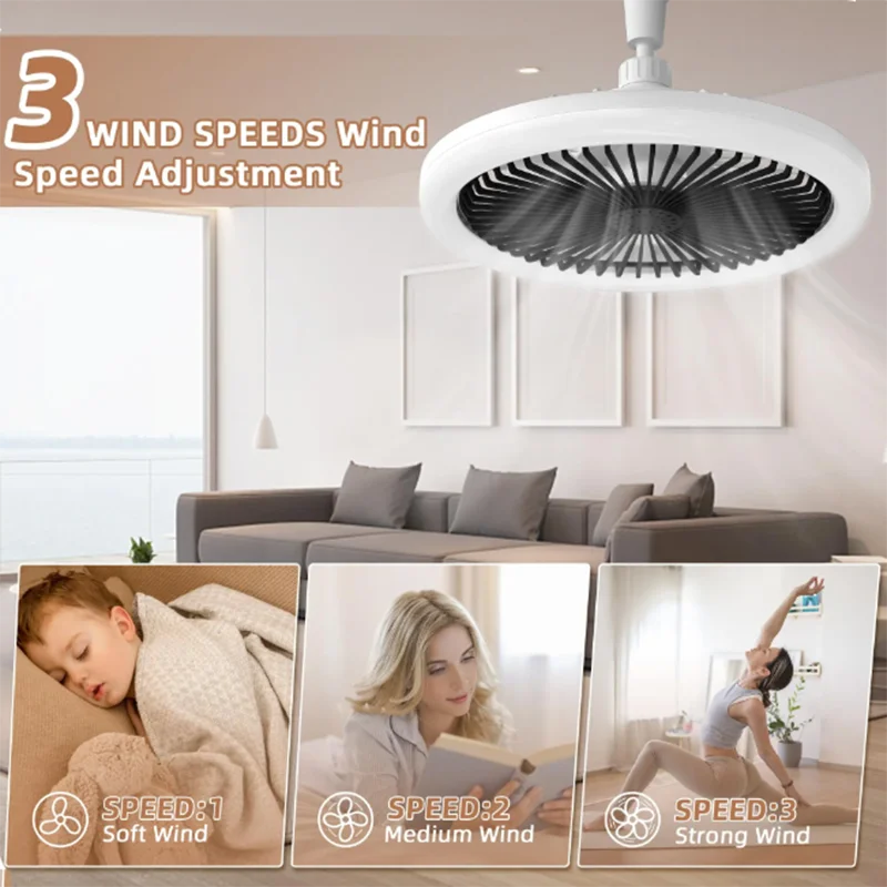 Elegant Ceiling Fan Light Combo