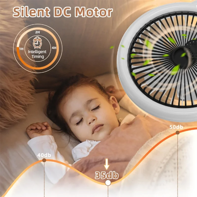 Elegant Ceiling Fan Light Combo