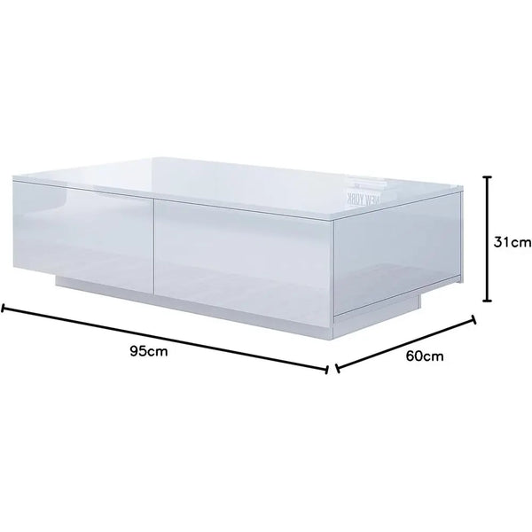 Chic Wooden Coffee Table
